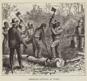 American Convicts at Work by George Augustus Sala
