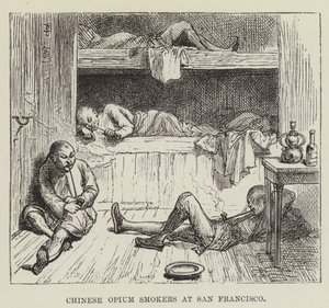 Chinese Opium Smokers at San Francisco by George Augustus Sala