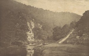 In Dove Dale, 1880s, printed 1888 by George Bankart