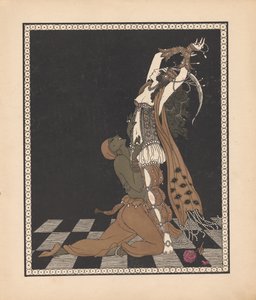 Ida Rubinstein and Vaslav Nijinsky in the Ballet Scheherazade by George Barbier