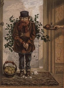 Christmas Time by George Baxter