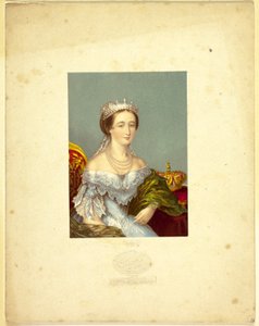 Eugenie, Empress of the French by George Baxter