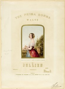 The Bride, cover for The Prima Donna Waltz sheet music