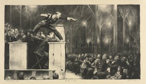 Billy Sunday by George Bellows