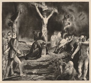 Crucifixion of Christ by George Bellows