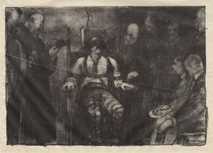 Electrocution, First State by George Bellows