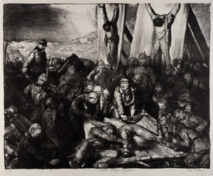 God Punish (God Punish England) by George Bellows