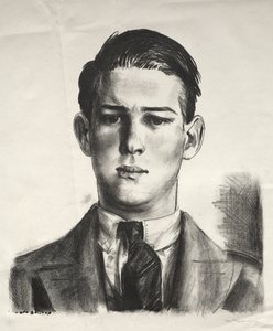 Head of Gregory by George Bellows