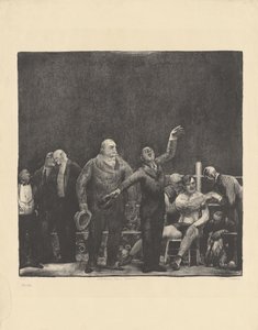 Introducing John L. Sullivan by George Bellows