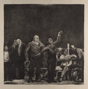 Introducing John L. Sullivan by George Bellows