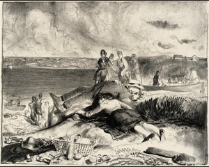 Legs of the Sea by George Bellows
