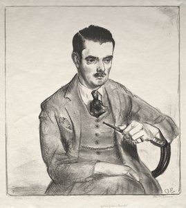 Portrait, Louis Bouché by George Bellows