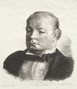 Portrait of Julian Bowes by George Bellows