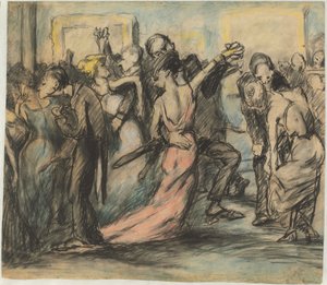 Society Ball by George Bellows