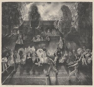 Tennis by George Bellows