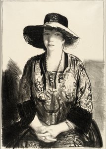 The Black Hat by George Bellows