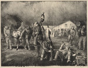 War Series: The Bacchanale by George Bellows