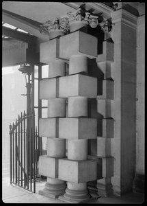 The Mansion House and attached railings, High Street, Doncaster, 1942 by George Bernard Wood