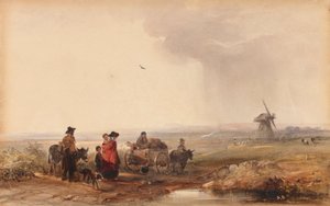 Gypsy Camp, Holland by George Bryant Campion