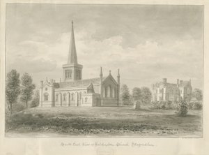 Hilderstone Church by George Buckler
