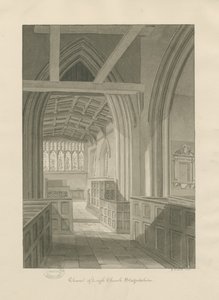 Interior of Leigh Church by George Buckler