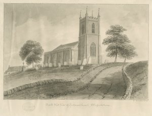 Ipstones Church by George Buckler