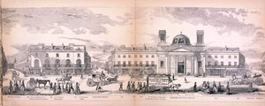 Panorama of London, 1849 by George C Leighton