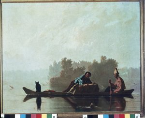 Fur Merchants Descending the Course of the Missouri River