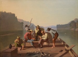 Raftsmen Playing Cards
