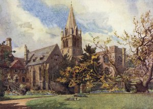 Oxford: Christ Church from One of the Canon