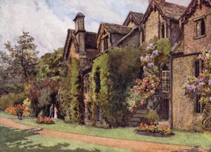 Oxford: The Old Benedictine Buildings, Worcester College by George Carline