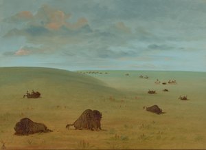 After the Buffalo Chase - Sioux, 1861-1869
