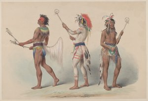 Ball Players by George Catlin