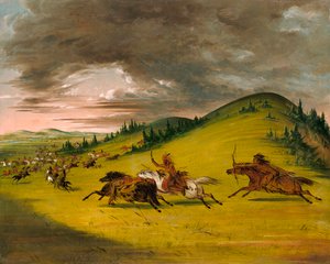 Battle Between Sioux and Sac and Fox