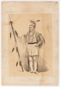 Joc-o-sot, the Walking Bear by George Catlin