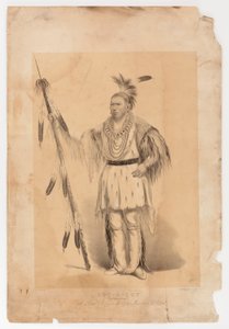 Joc-o-sot, the Walking Bear by George Catlin