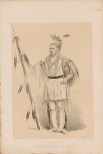 Joc-o-sot, the Walking Bear by George Catlin
