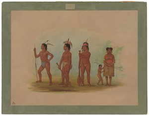 Klatsop Indians by George Catlin