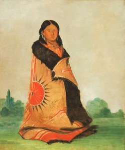 Mong-shóng-sha, Bending Willow, Wife of Great Chief, 1832