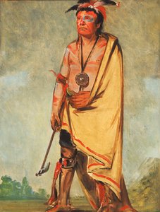 No-ak-chóo-she-kaw, He Who Breaks the Bushes by George Catlin