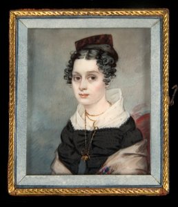 Portrait of Mary Catlin by George Catlin