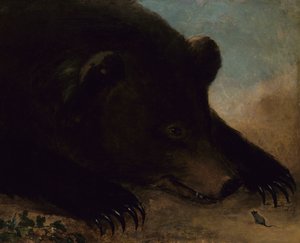 Portraits of a Grizzly Bear and Mouse, Life Size