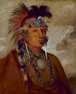 Shó-me-kós-see, The Wolf, a Chief, 1832