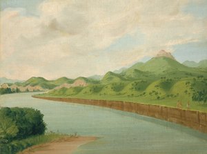 The Tower, 1100 Miles above St. Louis, 1832 by George Catlin