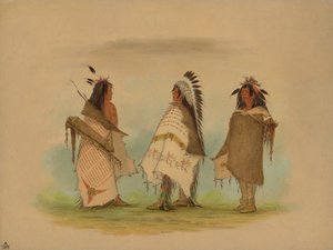 Three Shoshonee Warriors
