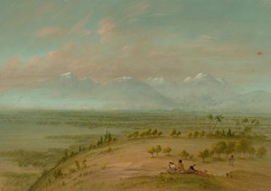 View of the Pampa del Sacramento by George Catlin