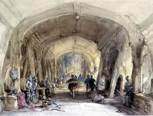 Interior of a Baronial Hall