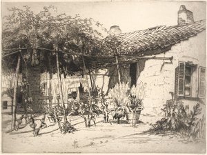 The House of the Laundress by George Charles Aid