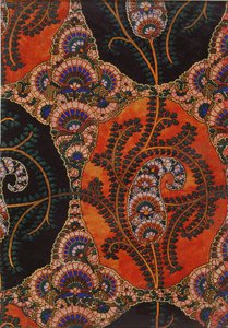 Fabric Design for Paisley Shawls by George Charles Haite