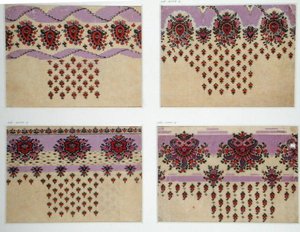 Fabric Designs for Paisley Shawls, c.1871